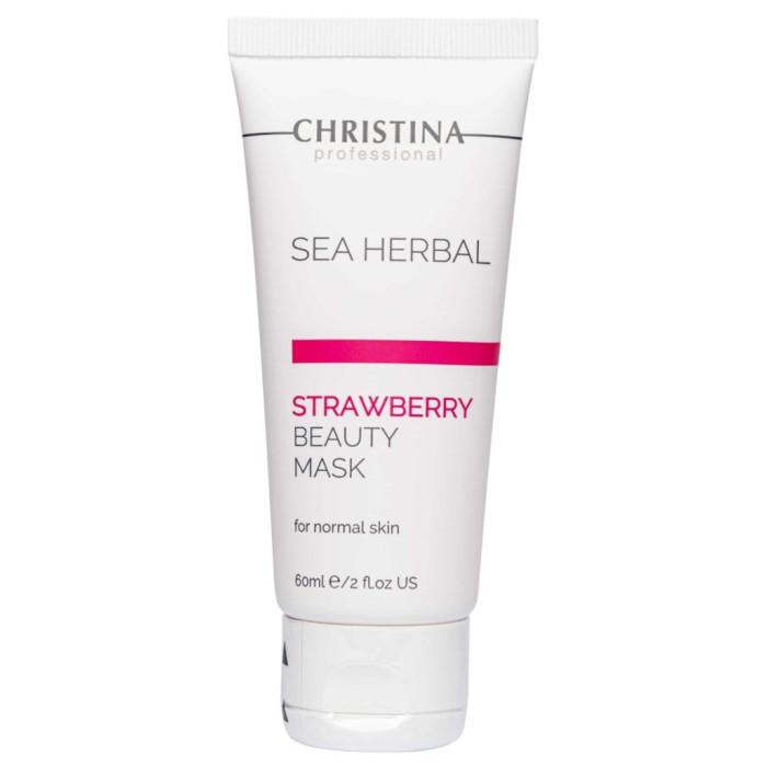 Полунична Маска Краси для Нормальної Шкіри Strawberry Beauty Mask 60 мл