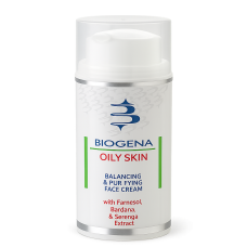 Матуючий Крем для Жирної Шкіри Biogena Oily Skin Balancing & Purifying Face Cream