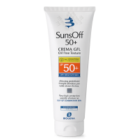 Сонцезахисний Крем для Жирної та Комбінованої Шкіри SPF 50+ Biogena Sunsoff Crem Gel SPF 50+